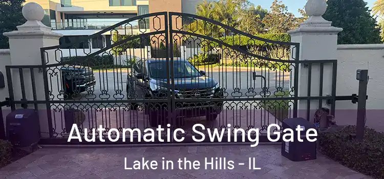 Automatic Swing Gate Lake in the Hills - IL