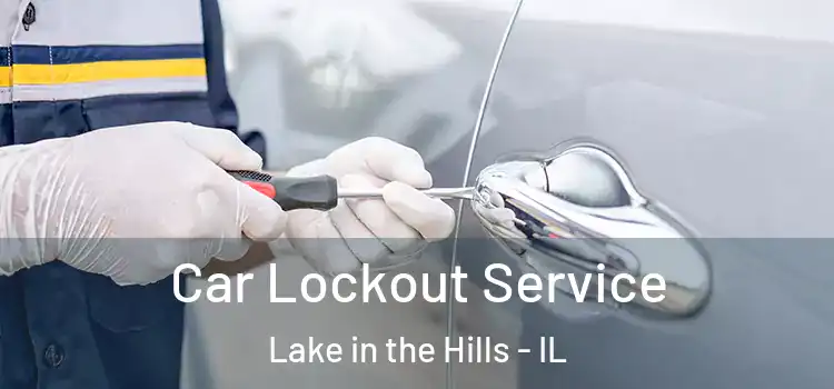 Car Lockout Service Lake in the Hills - IL