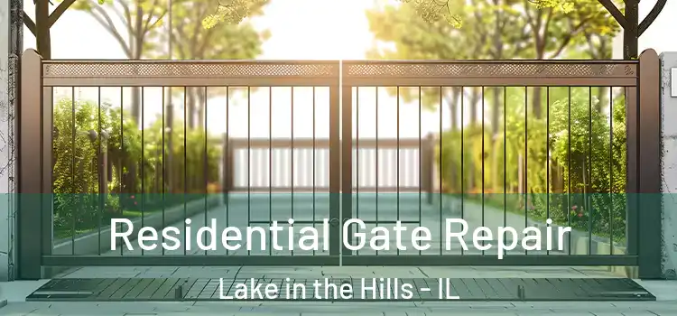 Residential Gate Repair Lake in the Hills - IL